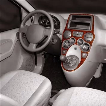 Fiat Panda 09.2003 Mascherine sagomate per rivestimento cruscotti 2-Decori
