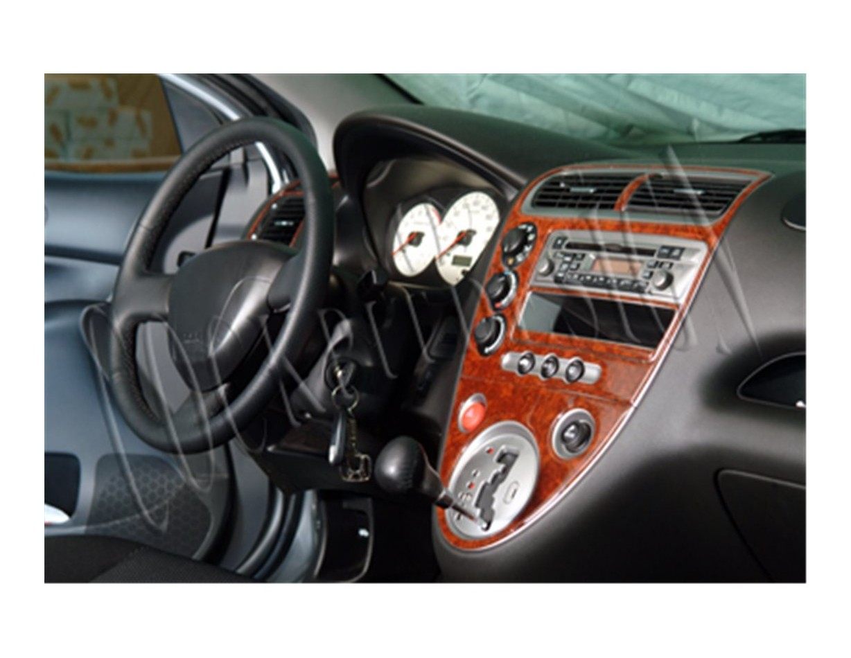 Honda Civic Type R 03.01 - 09.06 Kit Rivestimento Cruscotto all'interno del veicolo Cruscotti personalizzati 6-Decori