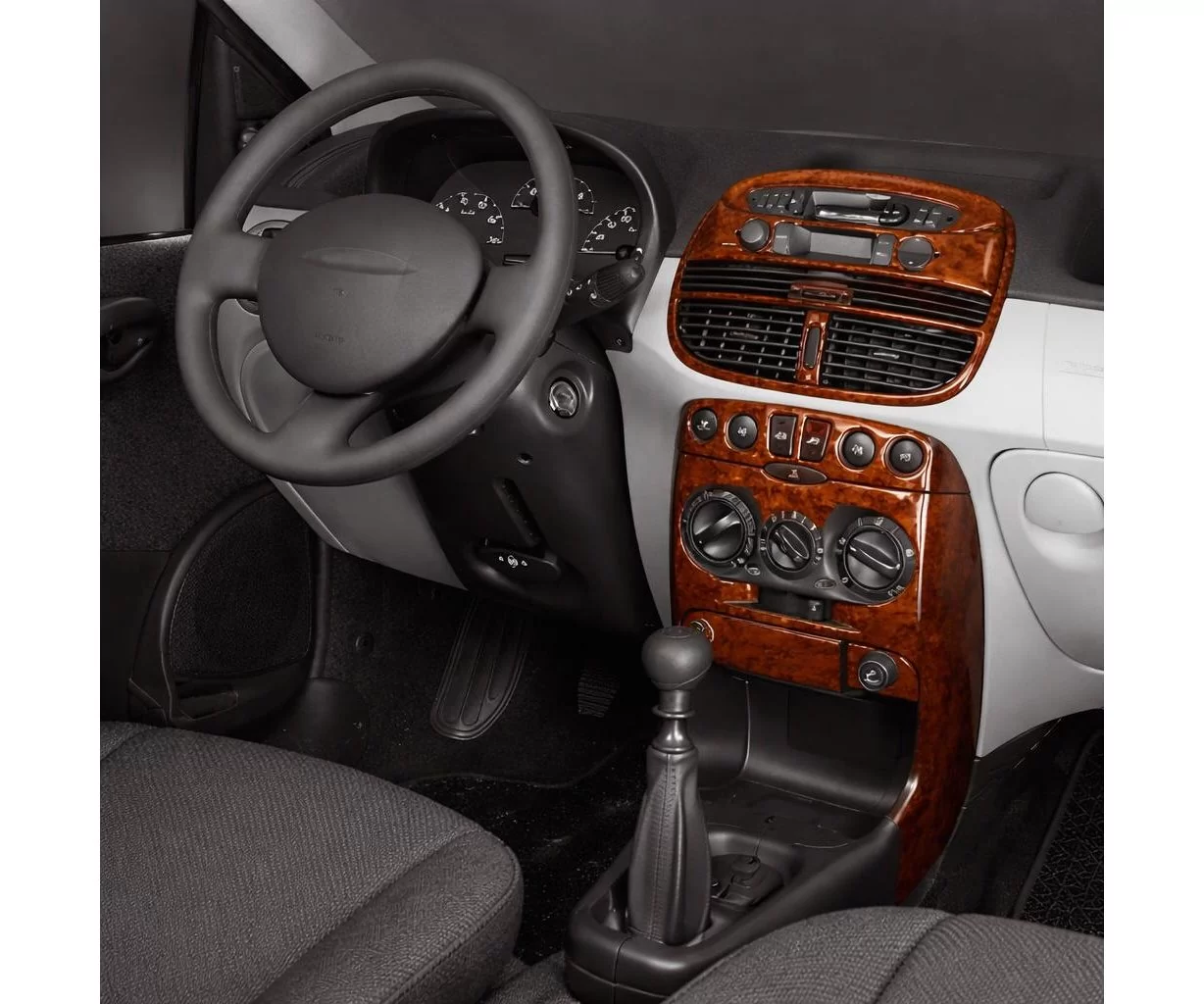 Fiat Punto 09.99-07.05 Mascherine sagomate per rivestimento cruscotti 9-Decori