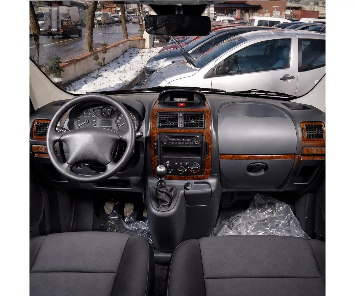 Fiat Scudo 01.2007 3D Inleg dashboard Interieurset aansluitend en pasgemaakt op he 12-Teile