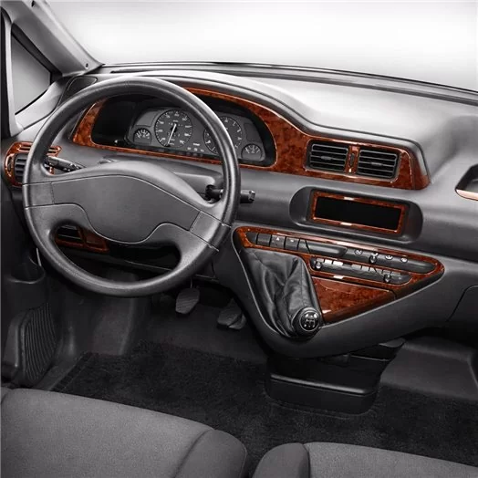 Fiat Scudo 01.96-12.06 3D Interior Dashboard Trim Kit Dash Trim Dekor 9-Parts