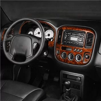 Ford Maverick 01.2001 Mascherine sagomate per rivestimento cruscotti 6-Decori