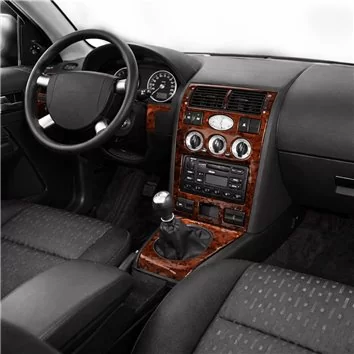 Ford Mondeo 10.00-05.03 3D Inleg dashboard Interieurset aansluitend en pasgemaakt op he 8-Teile