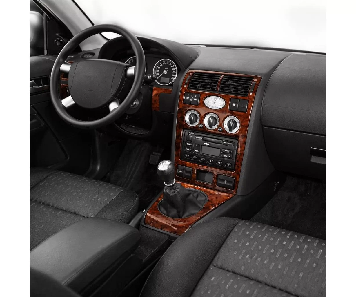 Ford Mondeo 10.00-05.03 Mittelkonsole Armaturendekor Cockpit Dekor 8-Teile