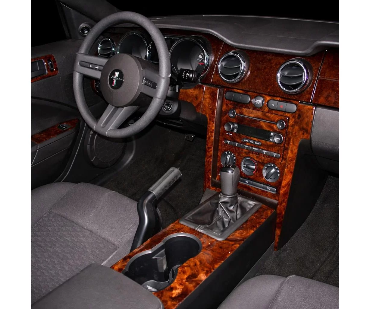 Ford Mustang 2005-2009 Habillage Décoration de Tableau de Bord 11 Pièce Ford Mustang 2005-2009 Habillage Décoration de Tableau de Bord 11 Pièce