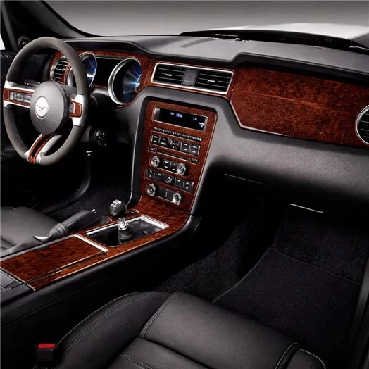 Ford Mustang 2010-2015 Habillage Décoration de Tableau de Bord 22 Pièce Ford Mustang 2010-2015 Habillage Décoration de Tableau de Bord 22 Pièce
