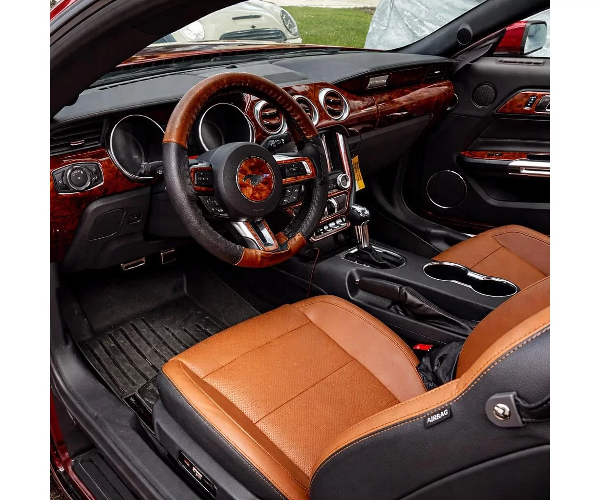 Ford Mustang 2015-2023 Mittelkonsole Armaturendekor WHZ Cockpit Dekor 47 Teilige