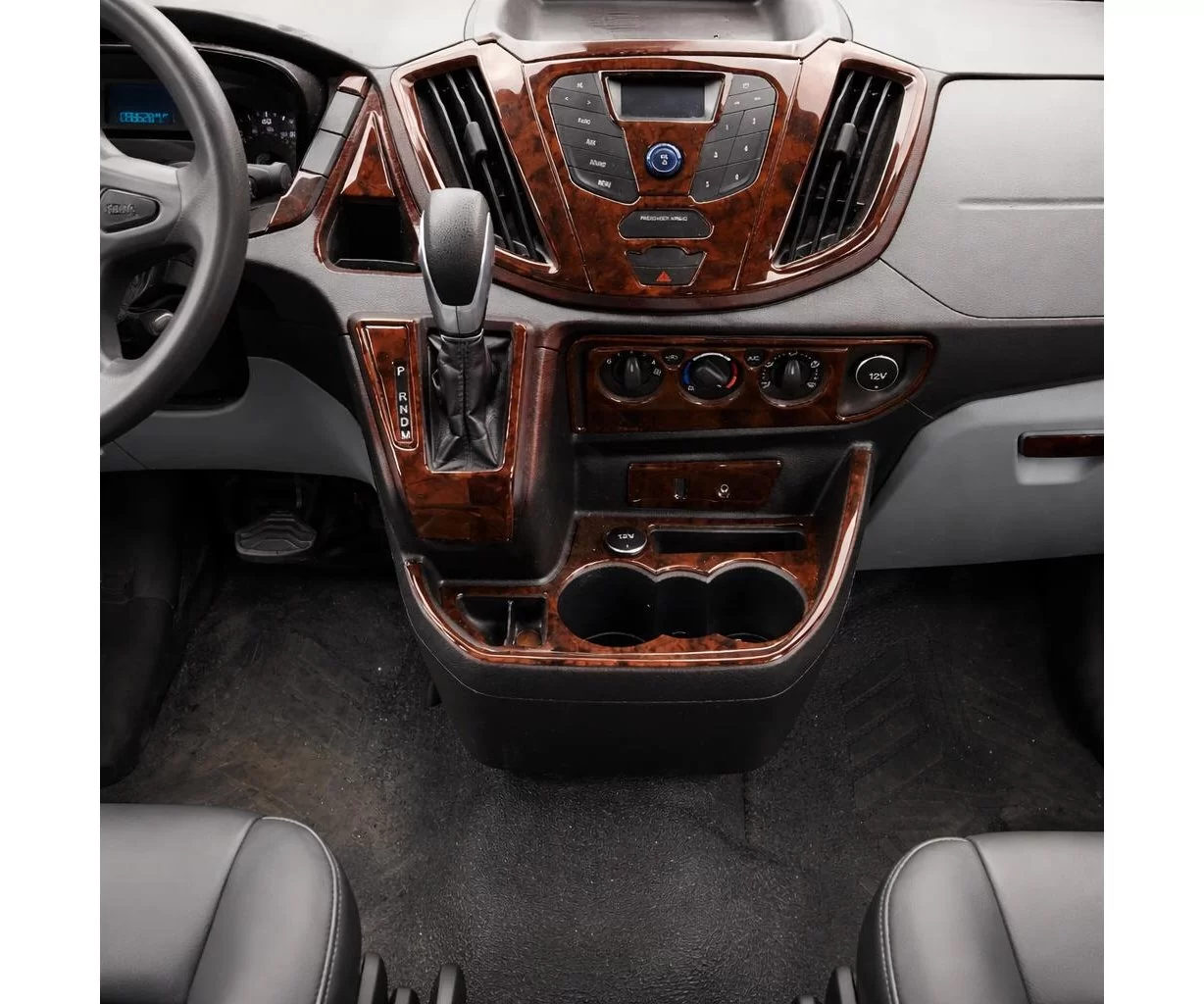 Ford Transit Dlux 01.2014 Mascherine sagomate per rivestimento cruscotti 20-Decori Ford Transit Dlux 01.2014 Mascherine sagomate per rivestimento cruscotti 20-Decori