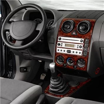Ford Fusion 06.02-08.05 3D Inleg dashboard Interieurset aansluitend en pasgemaakt op he 5-Teile