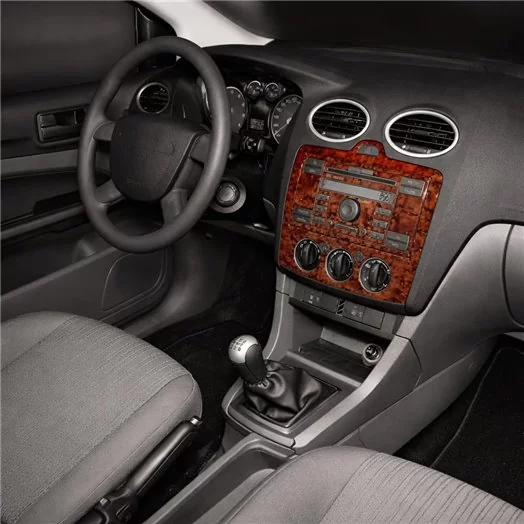 Ford Focus 09.04-09.10 Habillage Décoration de Tableau de Bord 5-Pièce