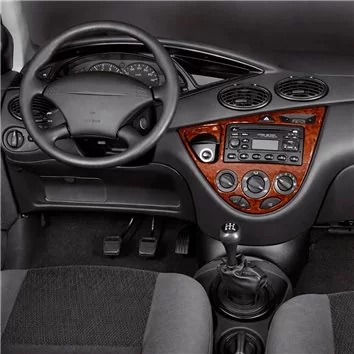 Ford Focus 2000-2002 Paquet de base, With Arm Rest, 2&4 Doors, 14 Parts set BD Décoration de tableau de bord