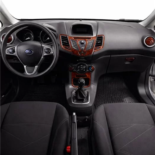 Ford Fiesta 10.2010 3D Inleg dashboard Interieurset aansluitend en pasgemaakt op he 22-Teile