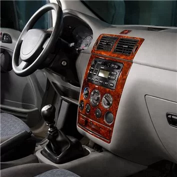 Ford Connect GLX 06.02-09.06 3D Inleg dashboard Interieurset aansluitend en pasgemaakt op he 21-Teile