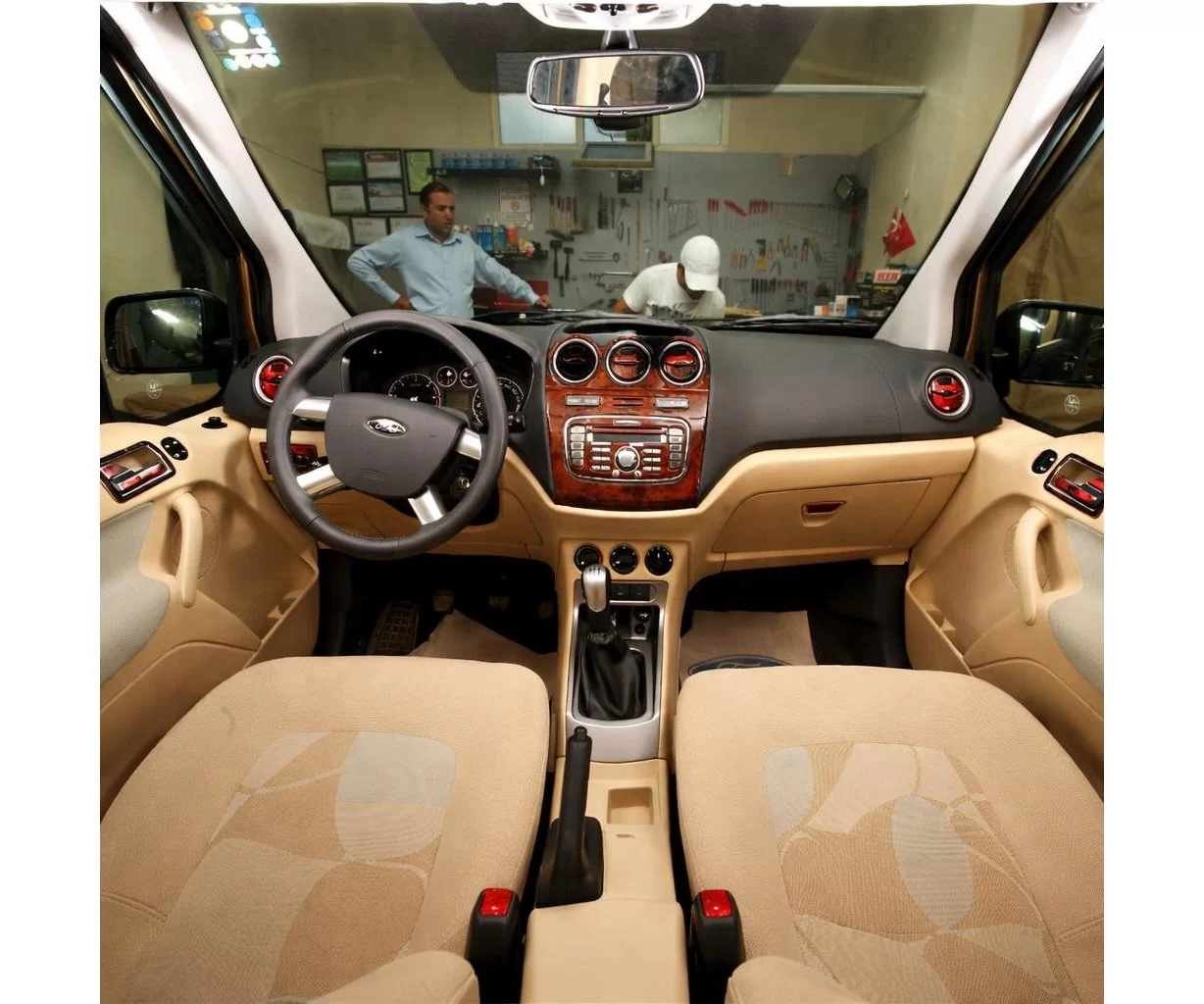 Ford Connect 05.09-01.14 Mittelkonsole Armaturendekor Cockpit Dekor 41-Teile Ford Connect 05.09-01.14 Mittelkonsole Armaturendekor Cockpit Dekor 41-Teile