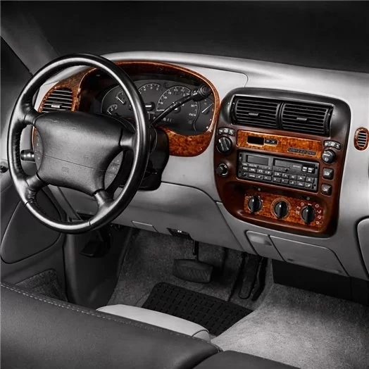 Ford Explorer 11.93-05.95 3D Inleg dashboard Interieurset aansluitend en pasgemaakt op he 16-Teile