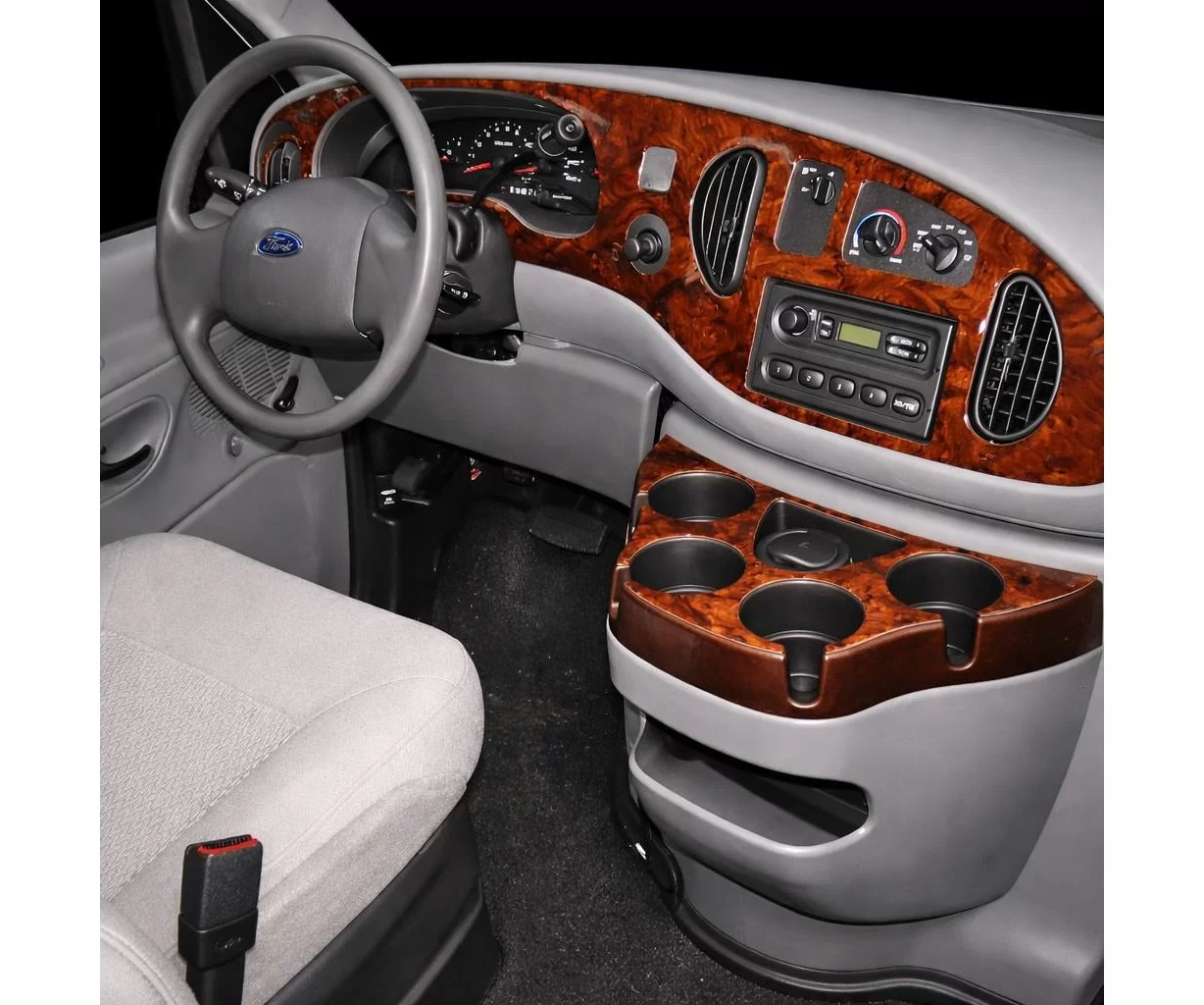 Ford E-Series E-Van 2008-2011 Mascherine sagomate per rivestimento cruscotti 10 Decori