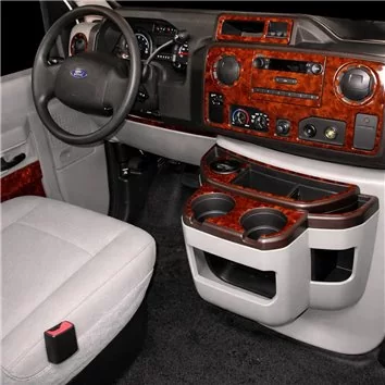 Ford E-Series E-Van 2012-2022 Inleg dashboard Interieurset aansluitend en pasgemaakt 19 Delen