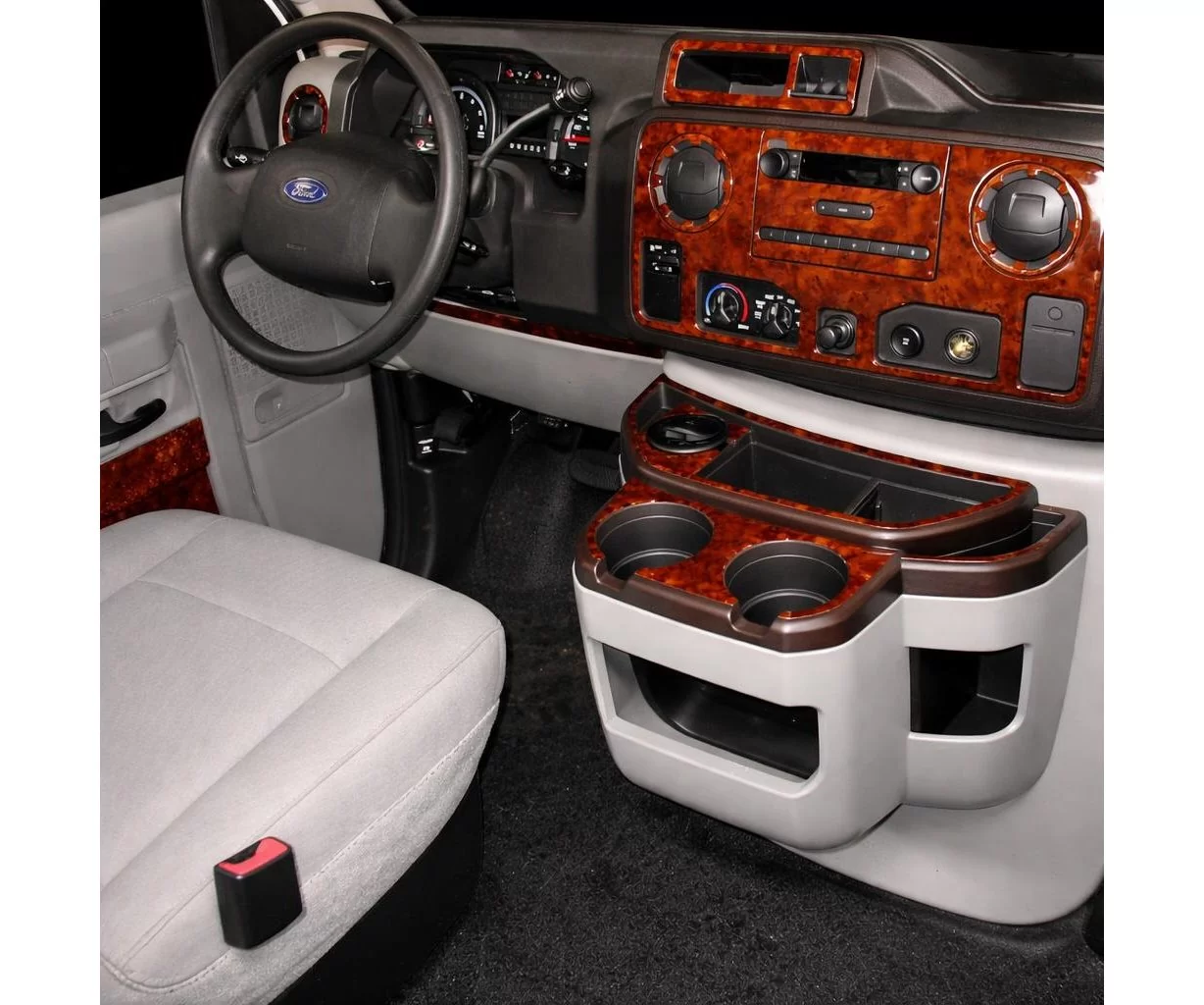 Ford E-Series E-Van 2012-2022 Interior WHZ Dashboard trim kit 19 Parts Ford E-Series E-Van 2012-2022 Interior WHZ Dashboard trim kit 19 Parts