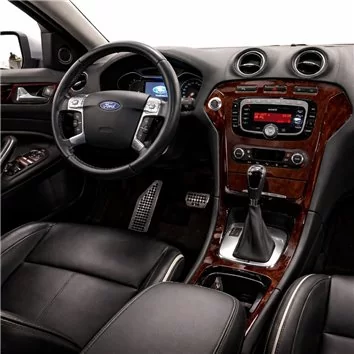 Ford Mondeo 01.08-12.11 Habillage Décoration de Tableau de Bord 18-Pièce
