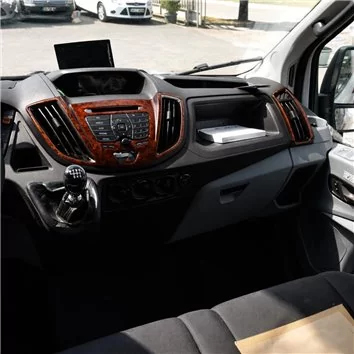 Ford Transit 01.2014 3D Inleg dashboard Interieurset aansluitend en pasgemaakt op he 23-Teile