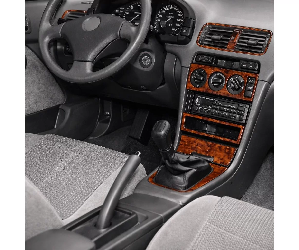 Honda Accord06.92-06.983D Inleg dashboard Interieurset aansluitend en pasgemaakt op he 11-Teile