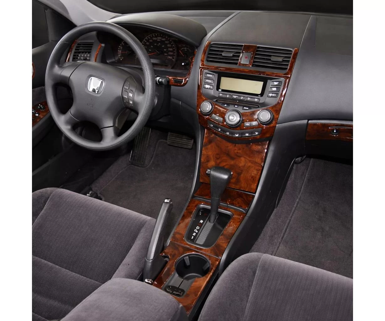 Honda Accord 2003-2007 Full Set, With NAVI system, 4 Doors Interior BD Dash Trim Kit