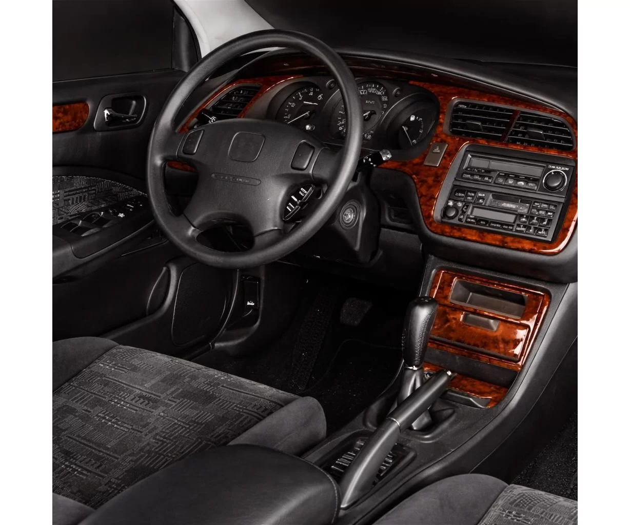 Honda Accord Japan 06.98-02.02 Mascherine sagomate per rivestimento cruscotti 14-Decori