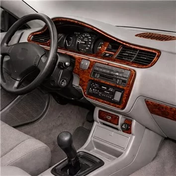 Honda Civic 1992-1995 2 Doors, With glowe-box Interior BD Dash Trim Kit