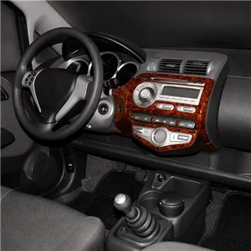 Honda Jazz 10.04-12.07 3D Inleg dashboard Interieurset aansluitend en pasgemaakt op he 10-Teile