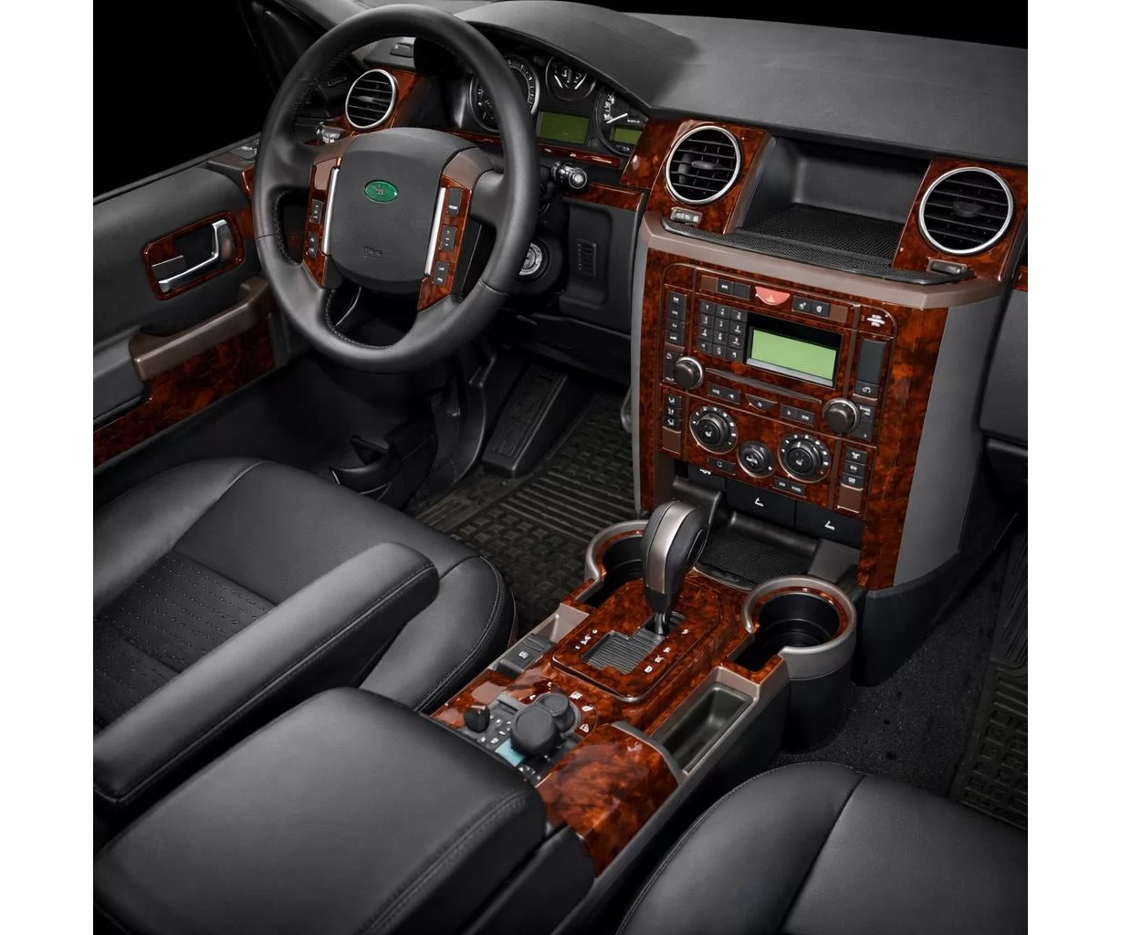Land Rover Discovery 3 2005-UP Voll Satz BD innenausstattung armaturendekor cockpit dekor