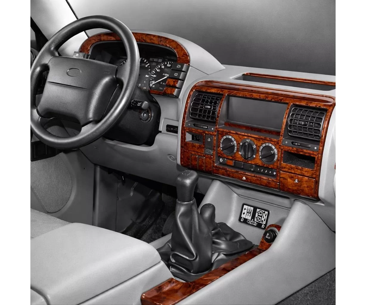 Land Rover Discovery I 01.90-09.98 Habillage Décoration de Tableau de Bord 30-Pièce Land Rover Discovery I 01.90-09.98 Habillage Décoration de Tableau de Bord 30-Pièce