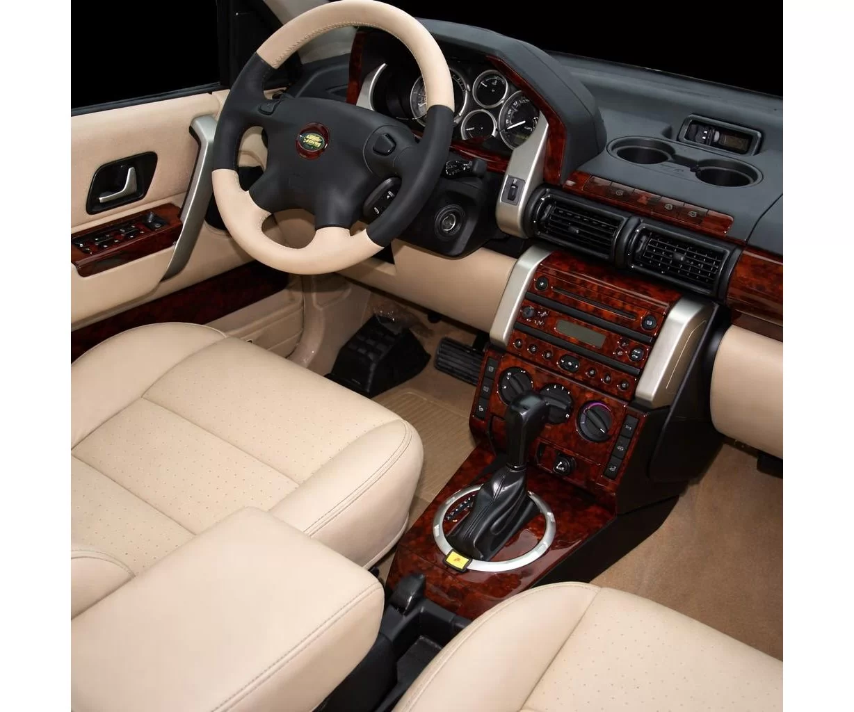 Land Rover Freelander II 01.04-12.06 Habillage Décoration de Tableau de Bord 12-Pièce