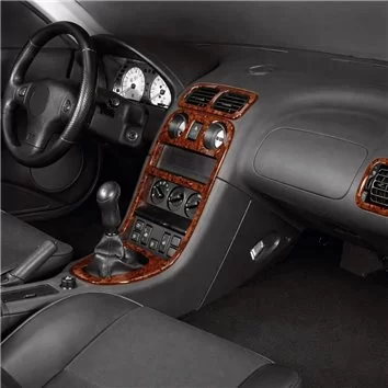 MG MG-F 01.96-12.00 3D Interior Dashboard Trim Kit Dash Trim Dekor 4-Parts