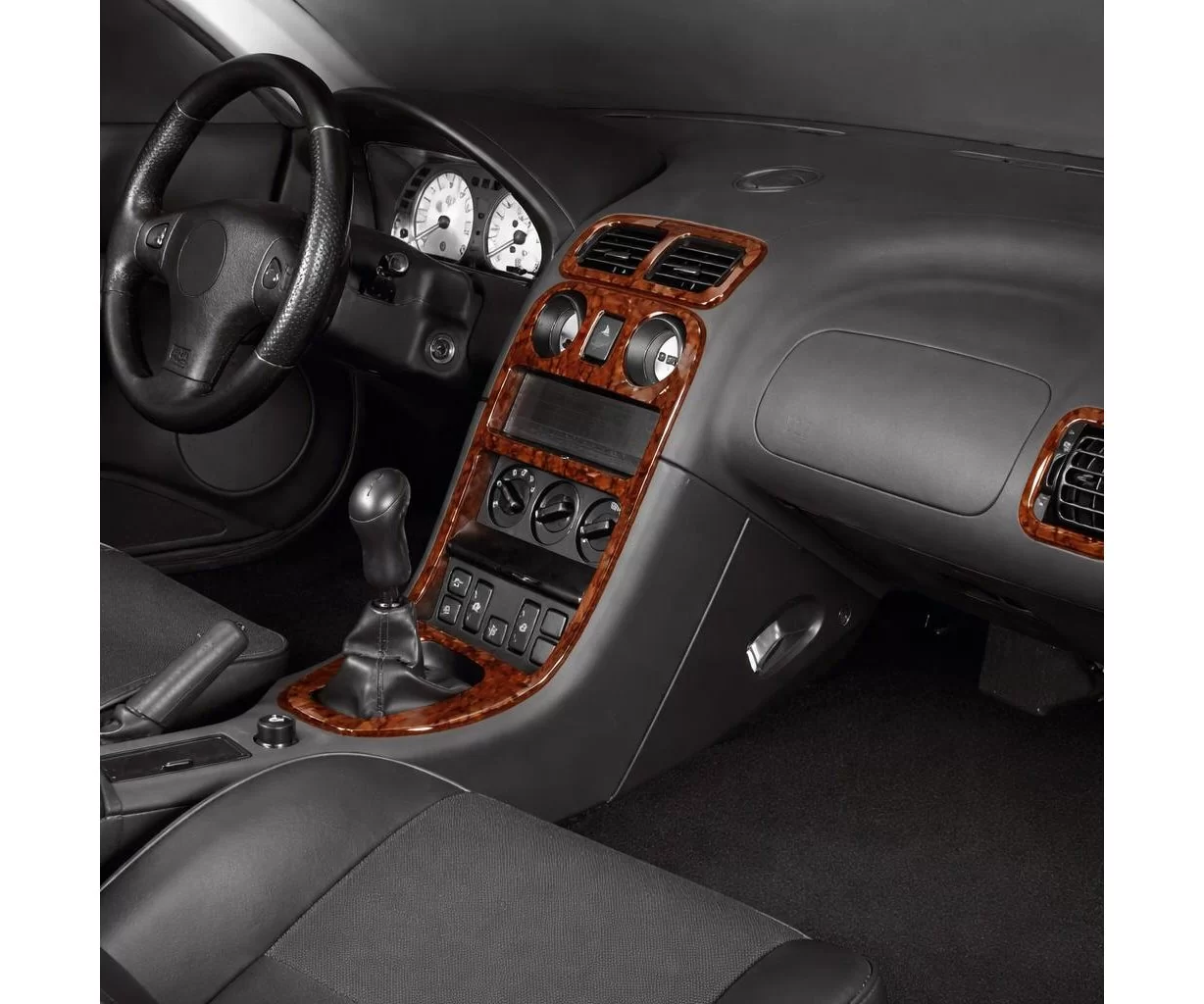 MG MG-F 01.96-12.00 3D Inleg dashboard Interieurset aansluitend en pasgemaakt op he 4-Teile