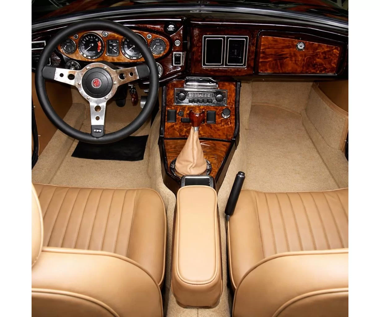 MG B 1972-1976 Full Set Interior BD Dash Trim Kit