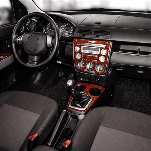 Mazda Mazda 2 02.03-12.06 Mascherine sagomate per rivestimento cruscotti 4-Decori Mazda Mazda 2 02.03-12.06 Mascherine sagomate per rivestimento cruscotti 4-Decori