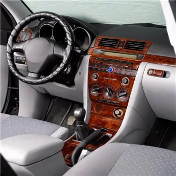 Mazda Mazda 3 06.04-12.09 Habillage Décoration de Tableau de Bord 25-Pièce