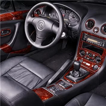 Mazda Miata 1999-2000 Ensemble Complet, With Fog Light Switch BD Décoration de tableau de bord