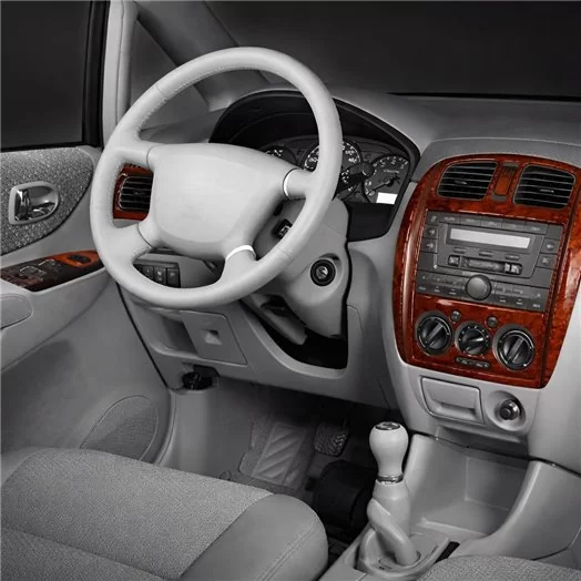 Mazda Premacy 06.99-12.04 Habillage Décoration de Tableau de Bord 13-Pièce
