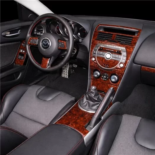 Mazda RX-8 2003-2007 Full Set, With NAVI system BD Interieur Dashboard Bekleding Volhouder