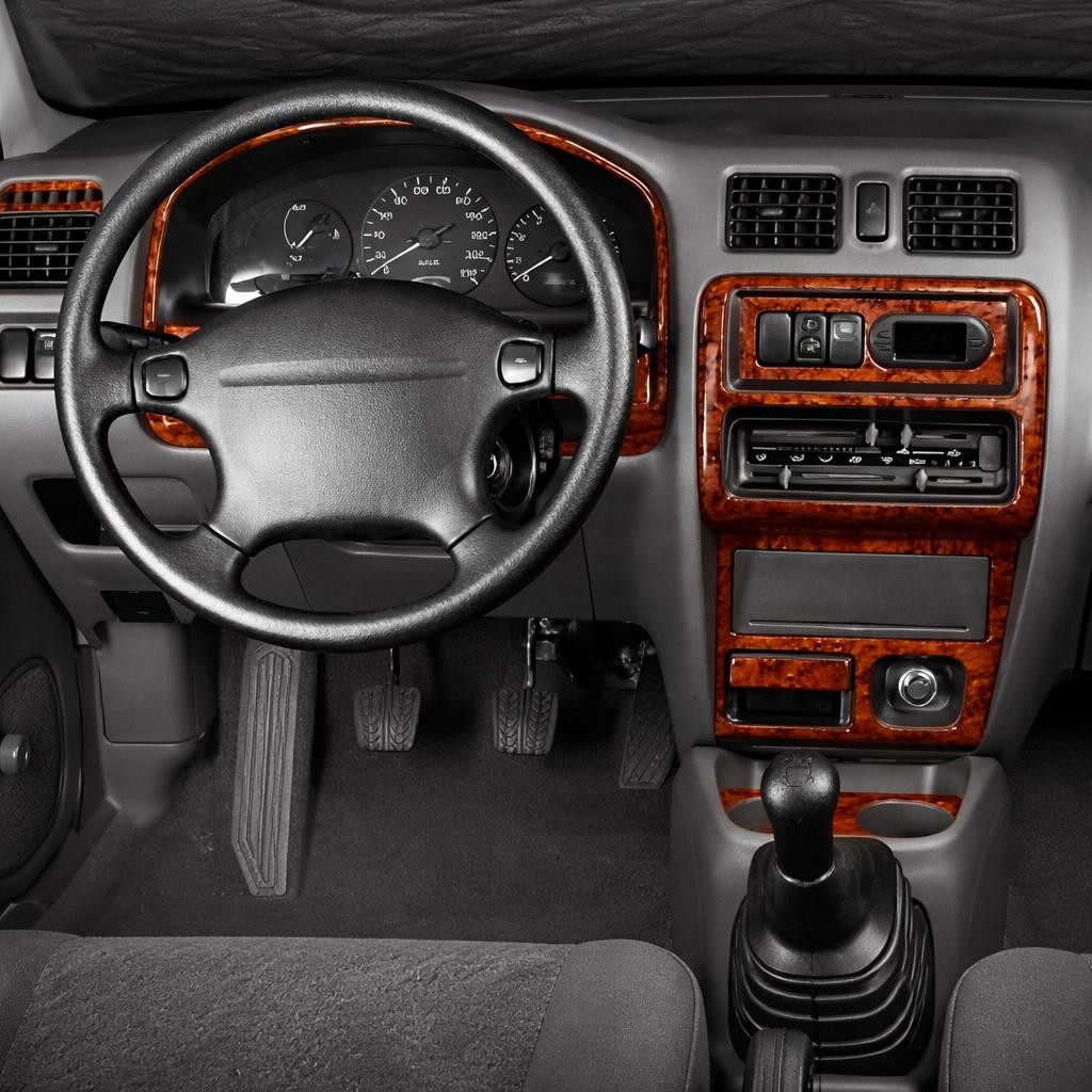 Mazda 323 01.1996 Mittelkonsole Armaturendekor Cockpit Dekor 8-Teile Mazda 323 01.1996 Mittelkonsole Armaturendekor Cockpit Dekor 8-Teile