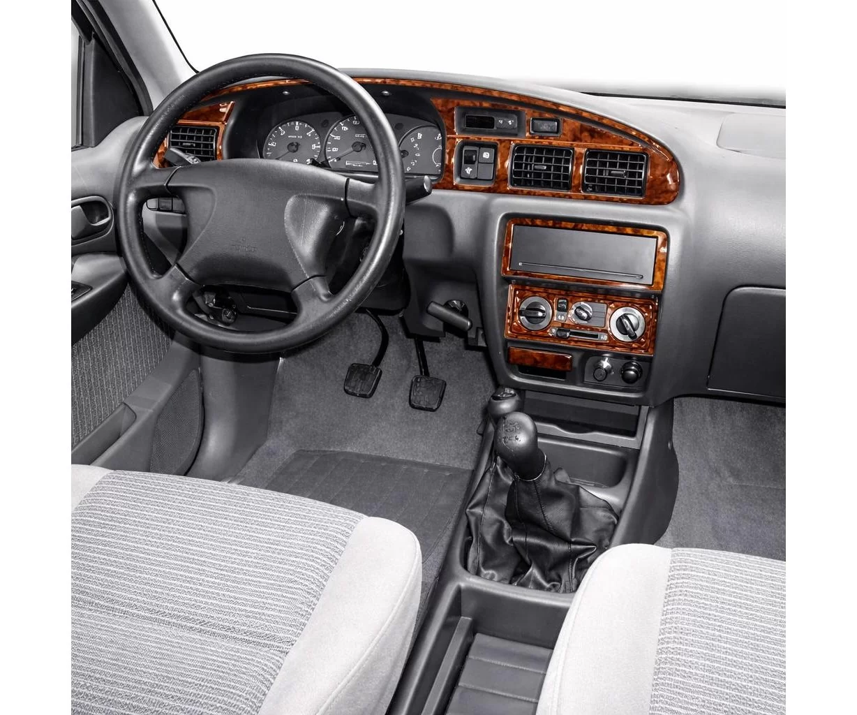 Mazda BT50 Pick-Up 06.99-12.06 Mittelkonsole Armaturendekor Cockpit Dekor 12-Teile