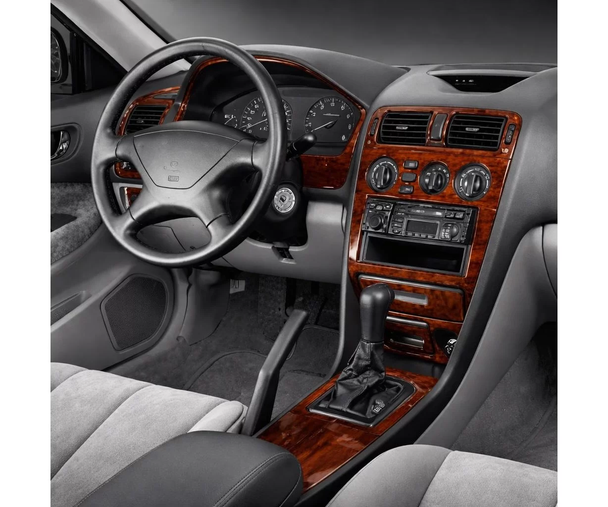 Mitsubishi Galant VIII 01.98-12.02 Mascherine sagomate per rivestimento cruscotti 13-Decori