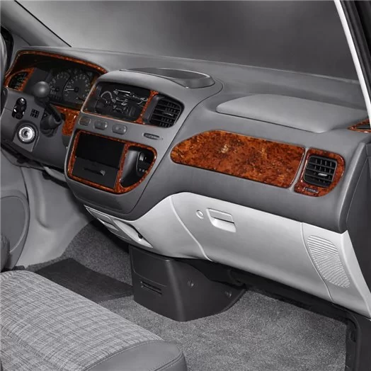 Mitsubishi L 400 05.98 12.06 3D Interior Dashboard Trim Kit Dash Trim Dekor 13-Parts