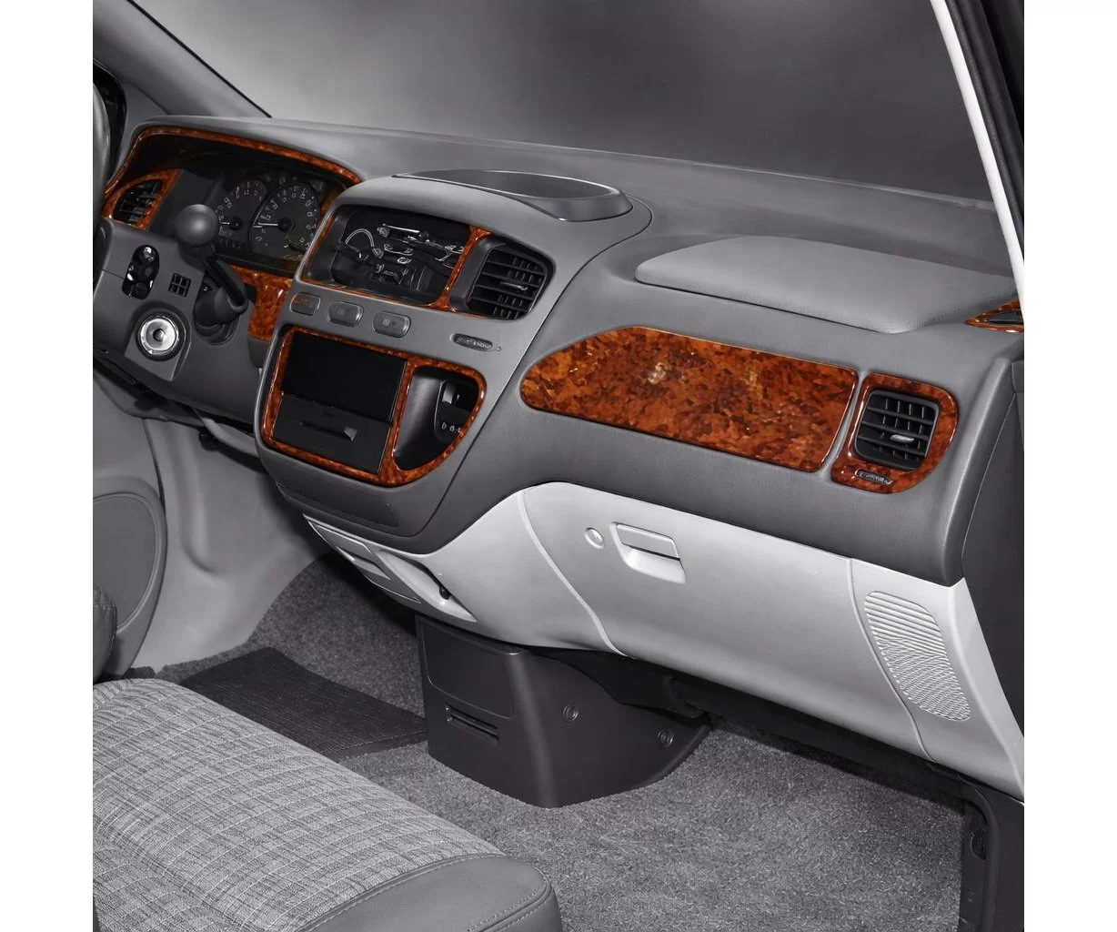 Mitsubishi L 400 05.98 12.06 Habillage Décoration de Tableau de Bord 13-Pièce Mitsubishi L 400 05.98 12.06 Habillage Décoration de Tableau de Bord 13-Pièce