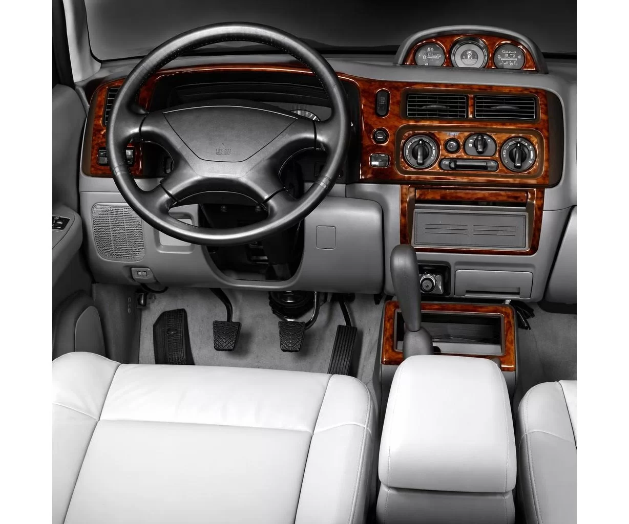 Mitsubishi Pajero Sport 11.98-04.02 Habillage Décoration de Tableau de Bord 12-Pièce