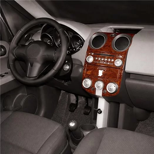 Mitsubishi Colt 05.04-12.07 Mascherine sagomate per rivestimento cruscotti 4-Decori