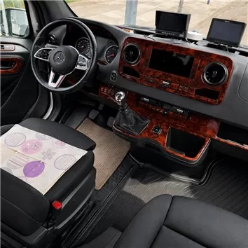 Mercedes Sprinter W907 Mascherine sagomate per rivestimento cruscotti 39 Decori