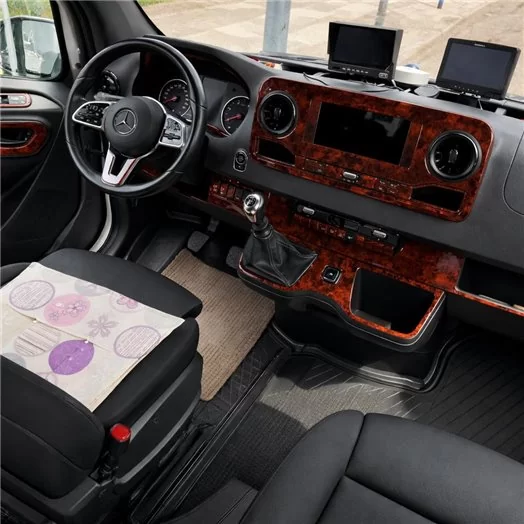 Mercedes Sprinter W907 Mascherine sagomate per rivestimento cruscotti 39 Decori