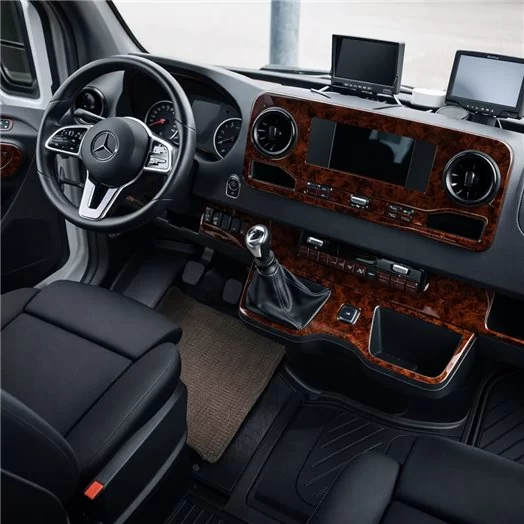 Mercedes Sprinter W907 2018 3D Inleg dashboard Interieurset aansluitend en pasgemaakt op he 66-Teile Mercedes Sprinter W907 2018 3D Inleg dashboard Interieurset aansluitend en pasgemaakt op he 66-Teile